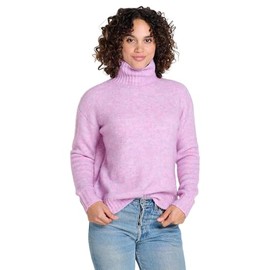 Toad&Co Womens Toddy T-Neck Sweater Rockrose X-Small
