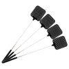 Telescopic Fly Swatter, 4 PCS Plastic Telescopic Extendable Fly Swatters