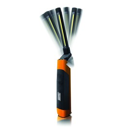 Maypole 500 Lumen LED Slimline Inspection Light and 140lm Spot Light, Ultra slim 270° multi angle head,