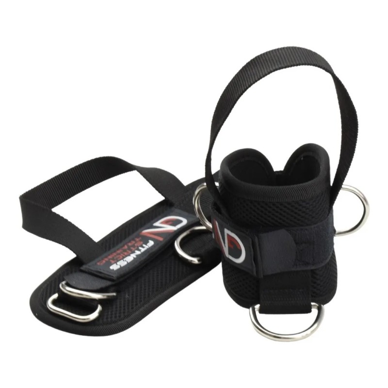 Grilletes Con Talonera Gym Femoral, Glúteo, Aductor Abductor