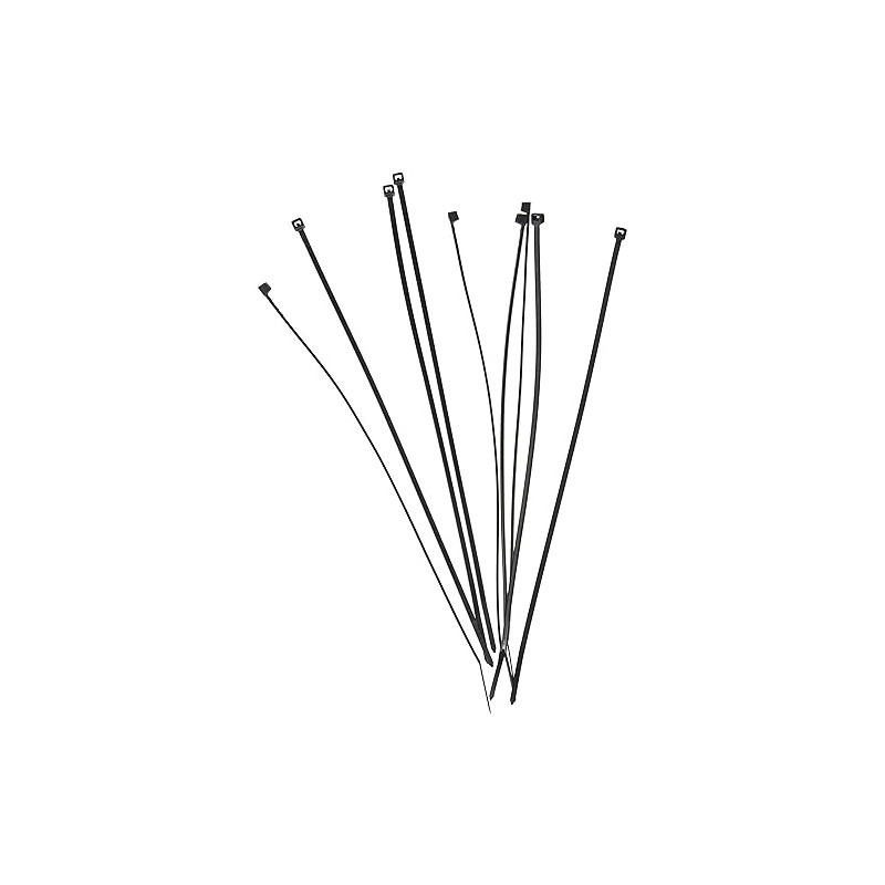 Fischer UBN Cable Ties, Black, 2,5 x 200 mm