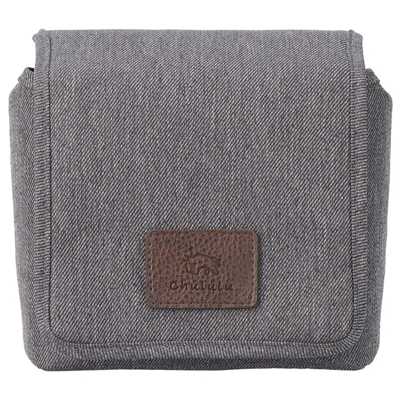 Hakuba Camera Case Chululu Camera Case M Charcoal SCH-CCMCG