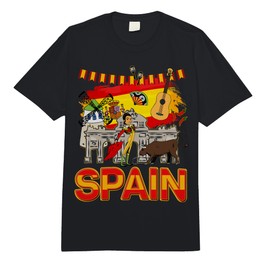 Spanish Flag Idea for Kids & Spanish Memorabilia Spain Comfort Colors Adult Heavyweight T-Shirt