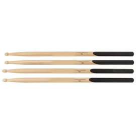2 Pairs Drum Mallet 5A 7A Wood Drumstick Wooden Drum Stick Instrument Accessory for Playing Replacement