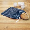 3 PAGEN® Bread Bag Blue/White - Bread Bag Preserves Freshness