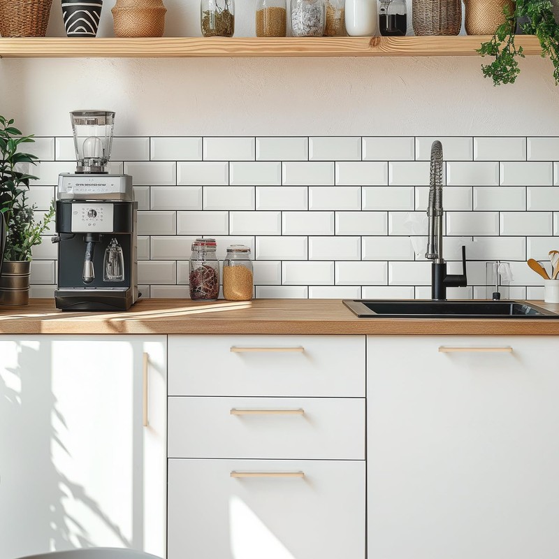 Ravinte 10 Pack Solid 5 Inch Center to Center Slim