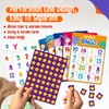 SpriteGru Alphabet & Numbers Bingo Game, Upper/Lowercase Letters, 52 First