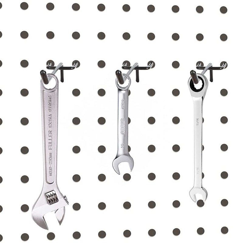 10 Pcs Perforated Board, Punching Board, Hook Hook, Set, Perforated
