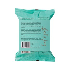 Wotnot Naturals All Natural Face Wipes Sensitive x 25 Pack Twin Pack