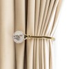 PHOEWON 2 Pack Curtain Holdbacks Acrylic Crystal Ball Curtain Tie