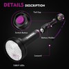EverBrite UV Flashlight, 128 LED Blacklight Flashlights, 395nm Black Light