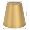 Pack of 6 Small Lampshades, Clip on E14 Incandescent Lampshades,