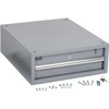 Global Industrial Stacking Workbench Drawer, Gray, 6"H