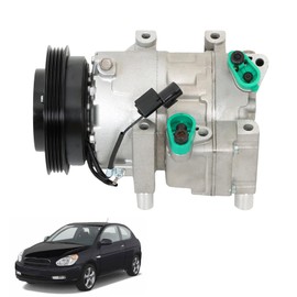 SEBLAFF AC Compressor Replacement for Accent 1.6L 2006-2009 10925C 10361991