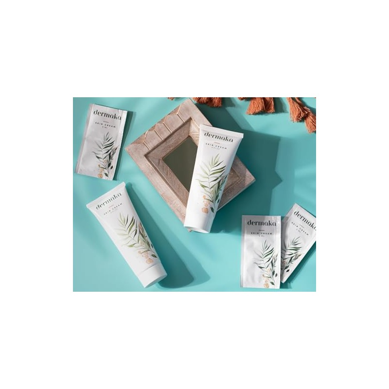 Dermaka- Crema para la piel totalmente natural de 5 ml,