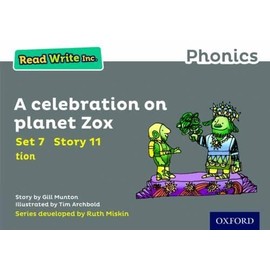 Read Write Inc Phonics: Grey Set 7 Storybook 11 A Celebration on Planet Zox