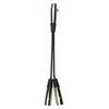 keepdrum YC029 XLR Split Cable Y-Adapter XLR 3-Pin 2x Male