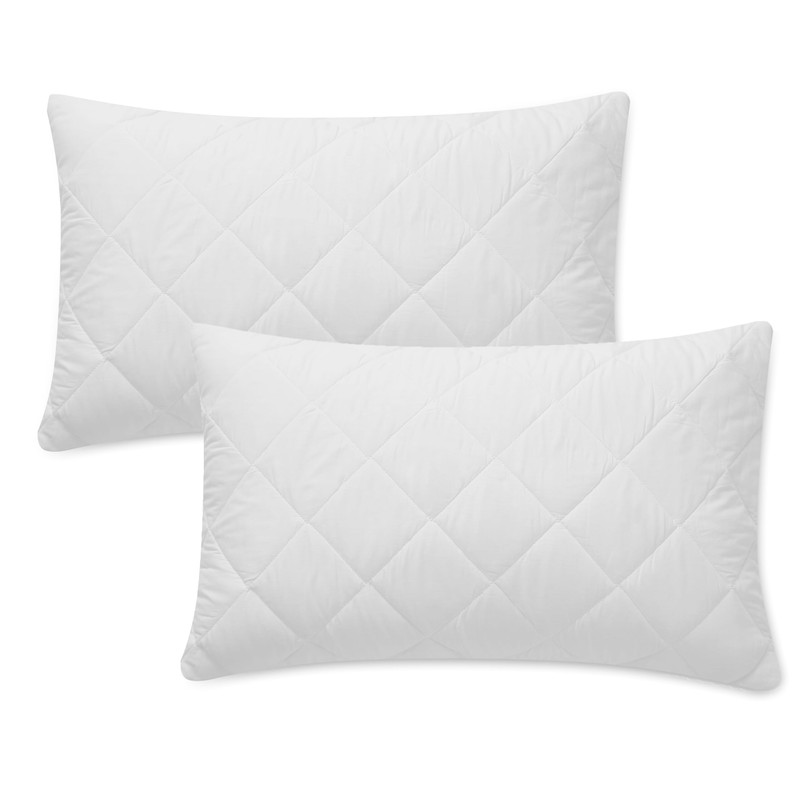 Bianca Temperature Controlling TENCEL™ Lyocell 48x76cm Pillow Protector Pair White