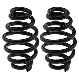 Micro Traders 2PCS 3 inches Motorcycle Seat Springs Solo Seat Barrel Springs Compatible with Honda Motorbike Accessories Black Universal