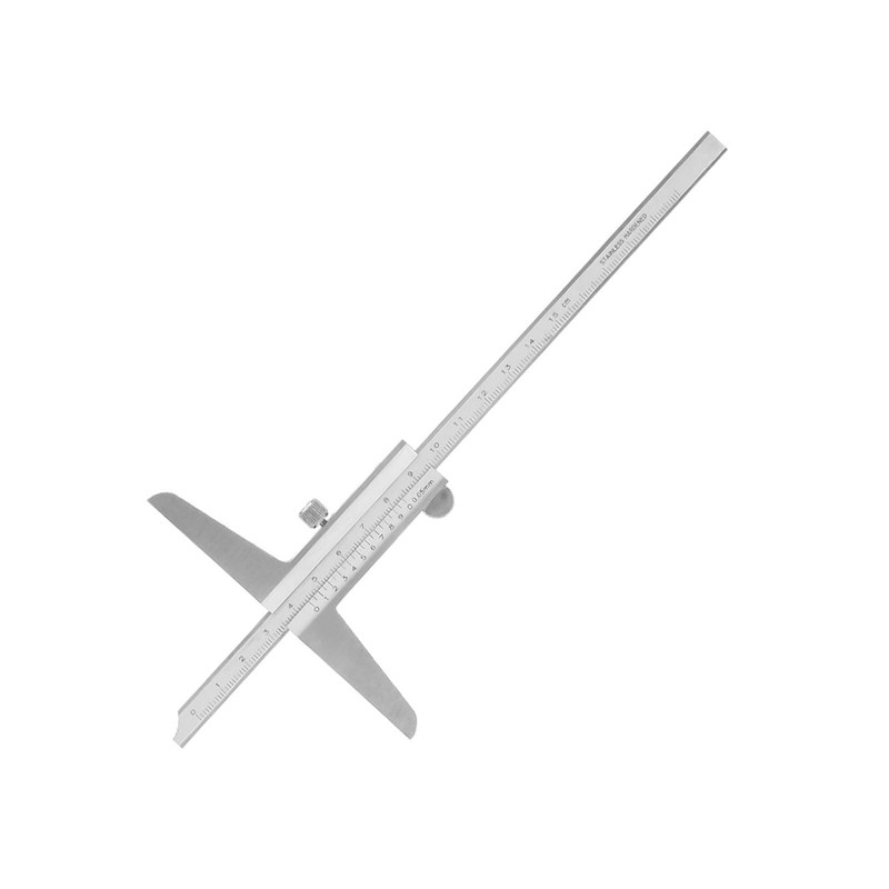 Depth Calliper, High-Precision Depth Caliper Made of Stainless Steel with