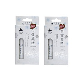 Coroku Shirayuki Bisei Lip Balm, Set of 2
