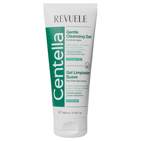 REVUELE CENTELLA GENTLE CLEANSING GEL SANFTES REINIGUNGSGEL 200ml