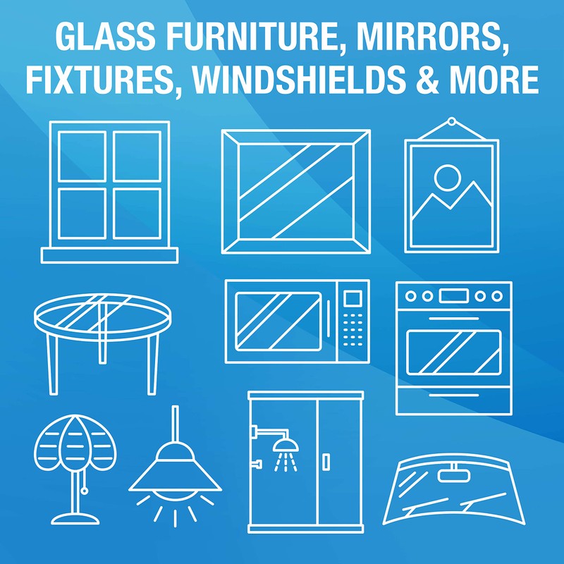MiracleWipes for Glass, Disposable and Streak Free Cleaning Wipes for