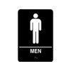 Cosco ADA Men/Women Combo Pack Restroom Signs, 6" x 9",