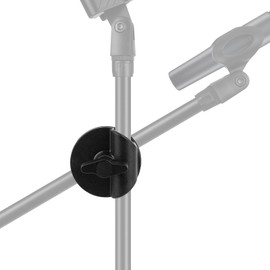 Geekria for Creators Microphone Stand, Crossbar Clamp Mount, Fits 19mm Mount, Horizontal Arms, Connection Clip, Microphone Holder Adapter, Suitable for Studio, Recording, Podcasting