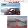 Deebior Side Window Visor Wind Vent Deflector fit for 1997-2017