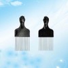 2pcs Hairdressing Comb Detangling Comb Wide Tooth Comb Male Rake