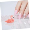 Baluue Beginner-friendly Nail Art Stand Flamingo Model for Hand Nail
