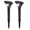 Litake Solar Lights for Outdoors, Pack of 2 Solar Garden