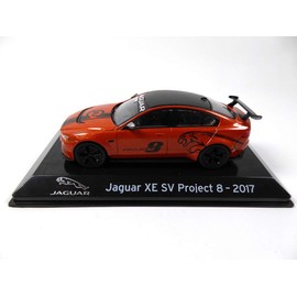 OPO 10 - Car 1/43 Collection SUPERCARS Compatible with Jaguar XE SV Project 8 2017 (S34)