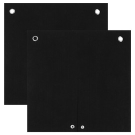 2 Packs Welding Blankets Fireproof 12''x12'', Heat Resistant Solder Blanket Up To 1800°F, Retardant Carbon Felt Heat Shield Mat Welding Mat for Solder Plumbers HVAC Torch