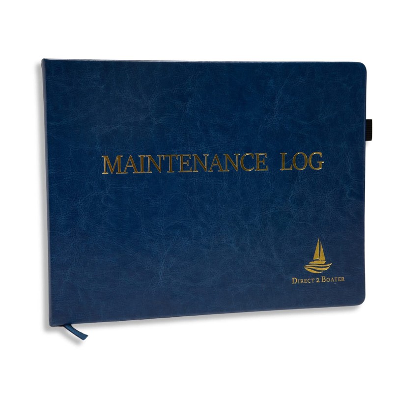 Ships and Maintenance Log Books - Elegant Bound Nautical Dairy
