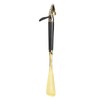Fabater Shoe Horn Long Handle, Shoehorn 12.6" Beech Handle Metal