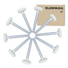 Surpass 10 Pack 2'' Ultra-Quiet Nylon Garage Door Rollers 4”