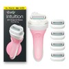 Wilkinson Sword Intuition 2-in-1 Soap and Shave Nourishing Women's Razor,