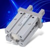 Gripper Pneumatic Cylinder Double Action Parallel Grippers Cylinders MHZ2‑16D M5‑0.8