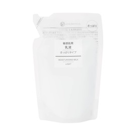 Muji 12049944 Milky Lotion Refill, For Sensitive Skin Refill, 6.8 fl oz (200 ml)