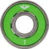 Fracture Skateboards Dual Coloured Skateboard Bearings Abec 7 Green Black
