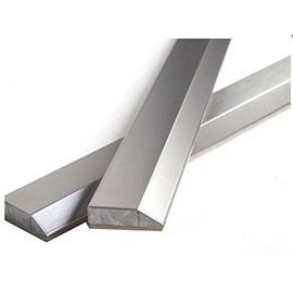 Tenedos 12 inch Stainless Steel Brushed Metal Bullnose Border Edge Trim Glass, Decorative Wall and Backsplash Tile Finished