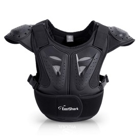 EastShark Kids Chest Protector Dirt Bike Gear Youth Motorcycle Riding Protective Gear Motocross Chest Armor for Boys Girls Mountain Biking Cycling Off-Road Riding Skiing Skating Large