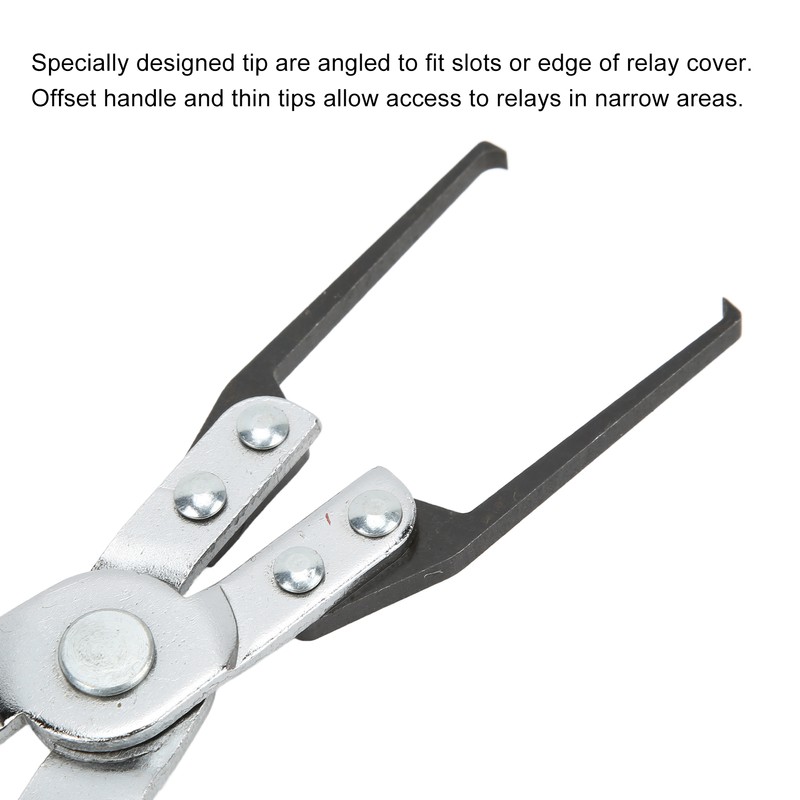 Relay Puller Pliers Steel Relay Clamp Puller Fuse Removal Tool