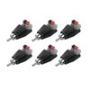 SELECOCO Speaker Wire to RCA Connector 6 Pcs RCA Converter