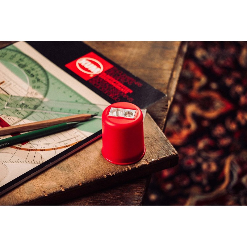 KUM AZ303.14.16-R - Pencil Sharpener with Container Pod M2, 3