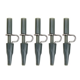 NEWSHOT Carp Fishing Heavy Duty Safety Lead Clips & Tail Rubbers For Carp Coarse Fishing Carp End Tackle (20pcs)