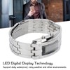 Men's Watch Fashion Exquisite Waterproof Alloy Men's LED Watch with