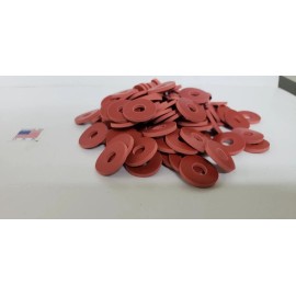 ALL ABOUT RUBBER SBR  RUBBER WASHER 1/16 THK X 1-OD X 1/8 " ID 100 PC PACK FREE SHIPPING